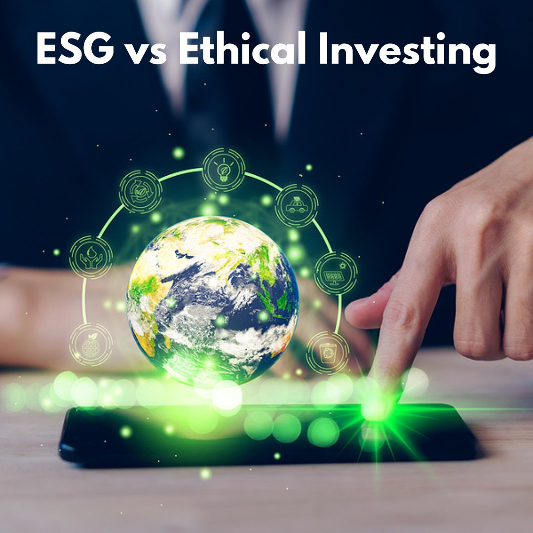 ESG vs Ethical Investing: Understanding the difference is the first step towards aligning your investments with your values.

ow.ly/hYhv50RmQuM

#ESG #EthicalInvesting #financialadviceGladesville #financialadvicePenrith #financialadviceRyde