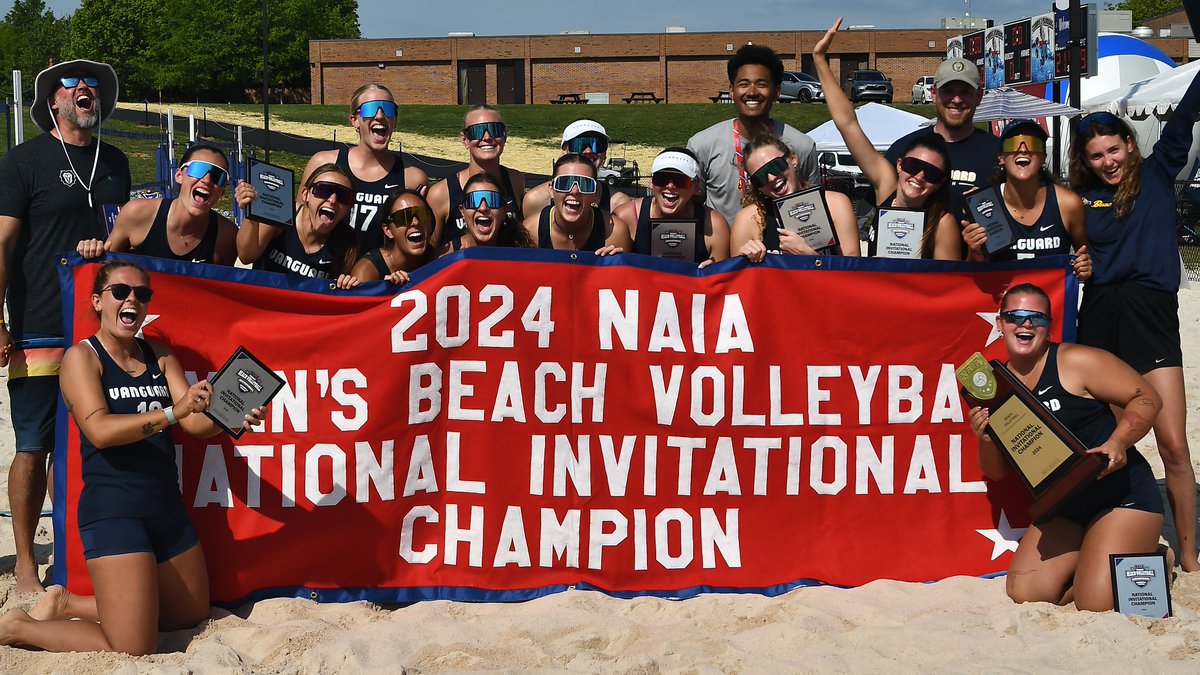W🏖️🏐 @VULions was crowned the #NAIABeachVB Invitational Championship Check out how they did it here--> bit.ly/4aSQiYB #BattleForTheRedBanner #collegevolleyball