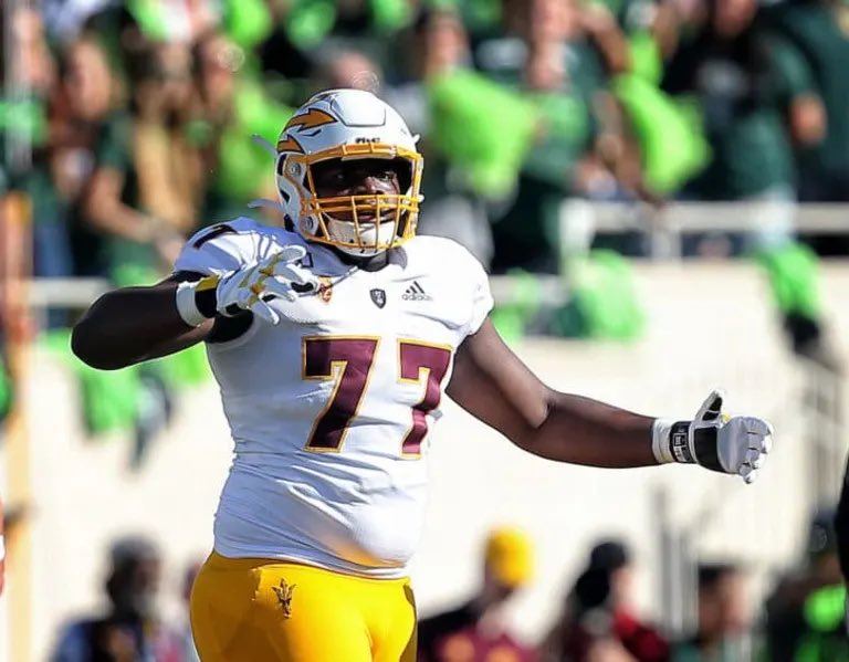 Former Arizona State offensive lineman LaDarius Henderson has been drafted No. 249 overall by the Houston Texans.