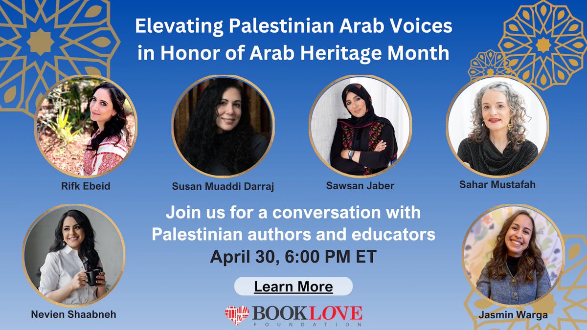 As we work to educate ourselves and others on the Palestinian experience and observe Arab American History month, join @SJEducate and other educators in conversation with @pennykittle on 4/30/24 at 6pm EST.