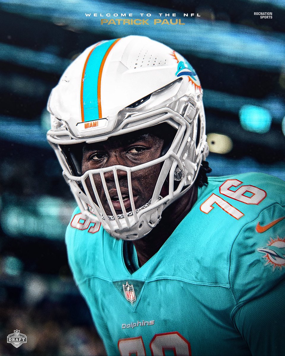 FINS UP 🐬⬆️ @PatrickPaul_76 | @miamidolphins | #GoFins