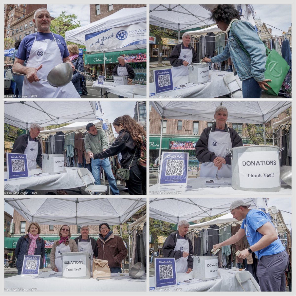 #HolyApostlesSoupKitchen And Pantry Awareness Building At The 8Th Avenue Street Fair flic.kr/s/aHBqjBo9KT

@HolyApostlesNYC #foodforall #FoodJustice #FoodPantry #FeedThePoor #HASK #HealHunger #HolyApostlesNYC #servingthecommunity #SoupKitchen #volunteersmakeadifference