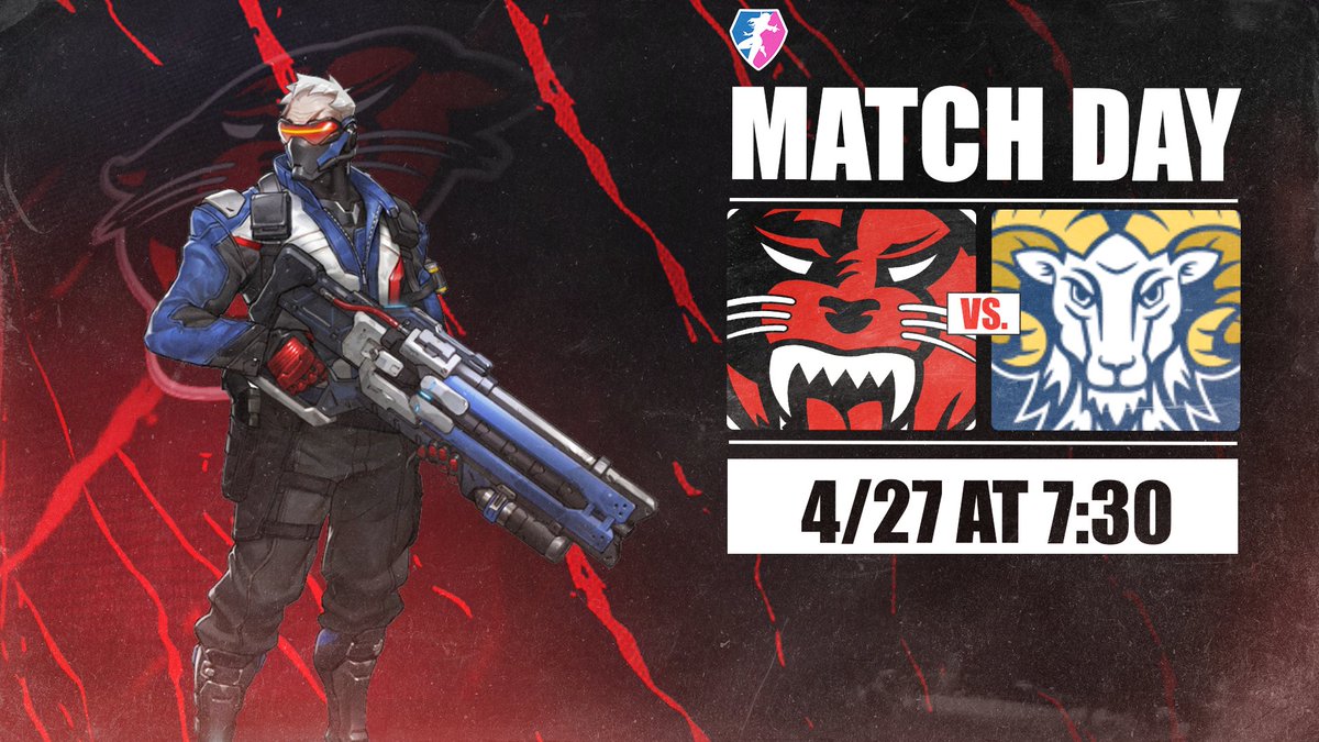 Our first group stage match of Collegiate Overwatch is live in 25 minutes!

#OnTheProwl🐾