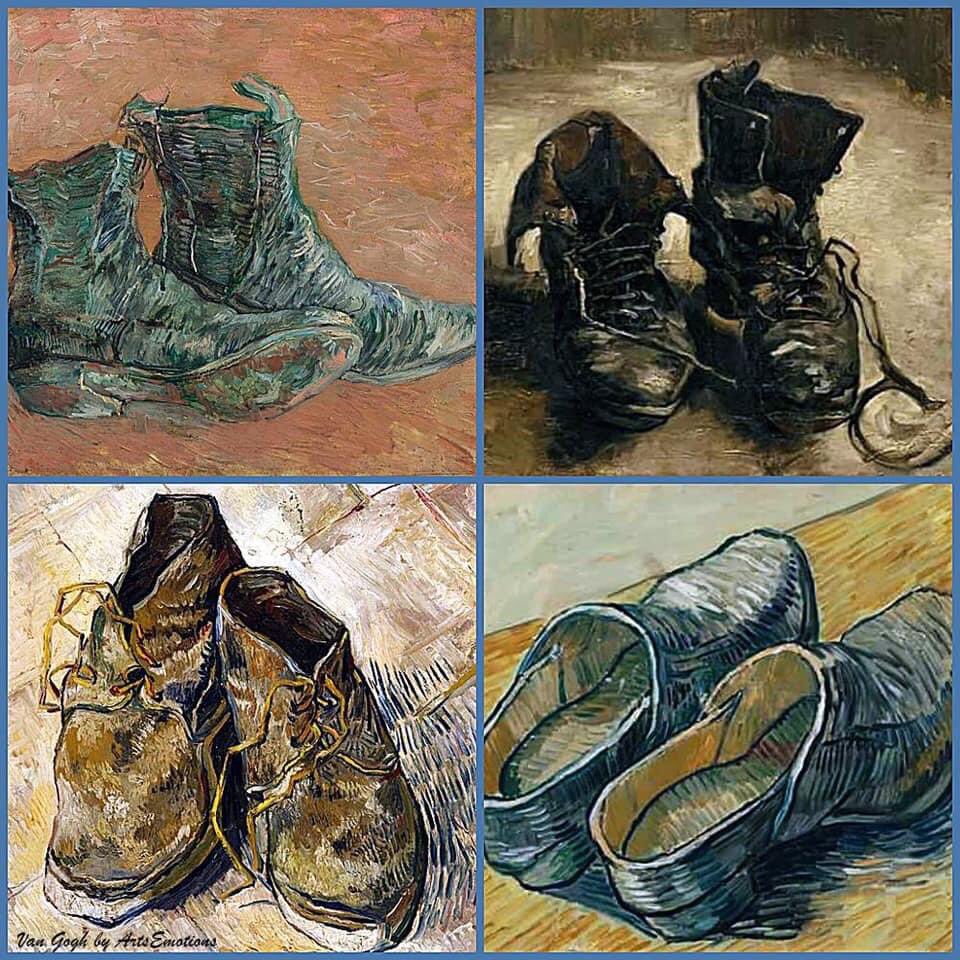 .
    🖌🎨 Vincent van Gogh (1953-1890, Dutch Post - Impressionist).

         🖼 Shoes
.