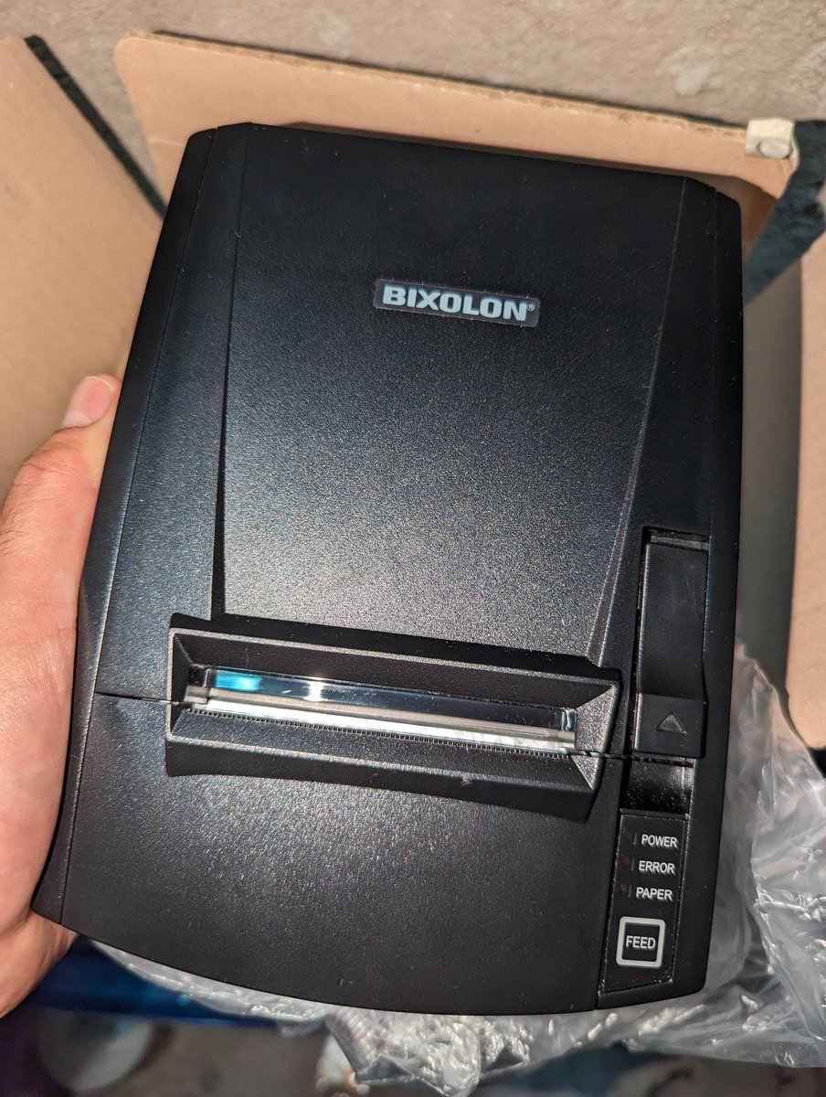 Hola @En_laDelValle @LaNapolesCdMx @En_Narvarte vendo impresora para tickets. Marca Bixolon SRP 330iii. En su caja, con disco de instalación, manual, etc. Solo la usé para un proyecto escolar. Además te regalo rollos de papel. $1,500 ¡Gracias por el RT!