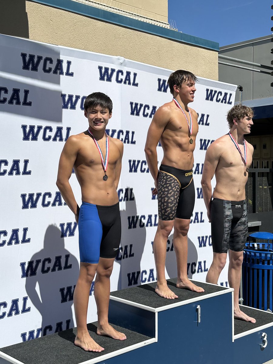 Garlic Shao is second in the WCAL in the 500 Free