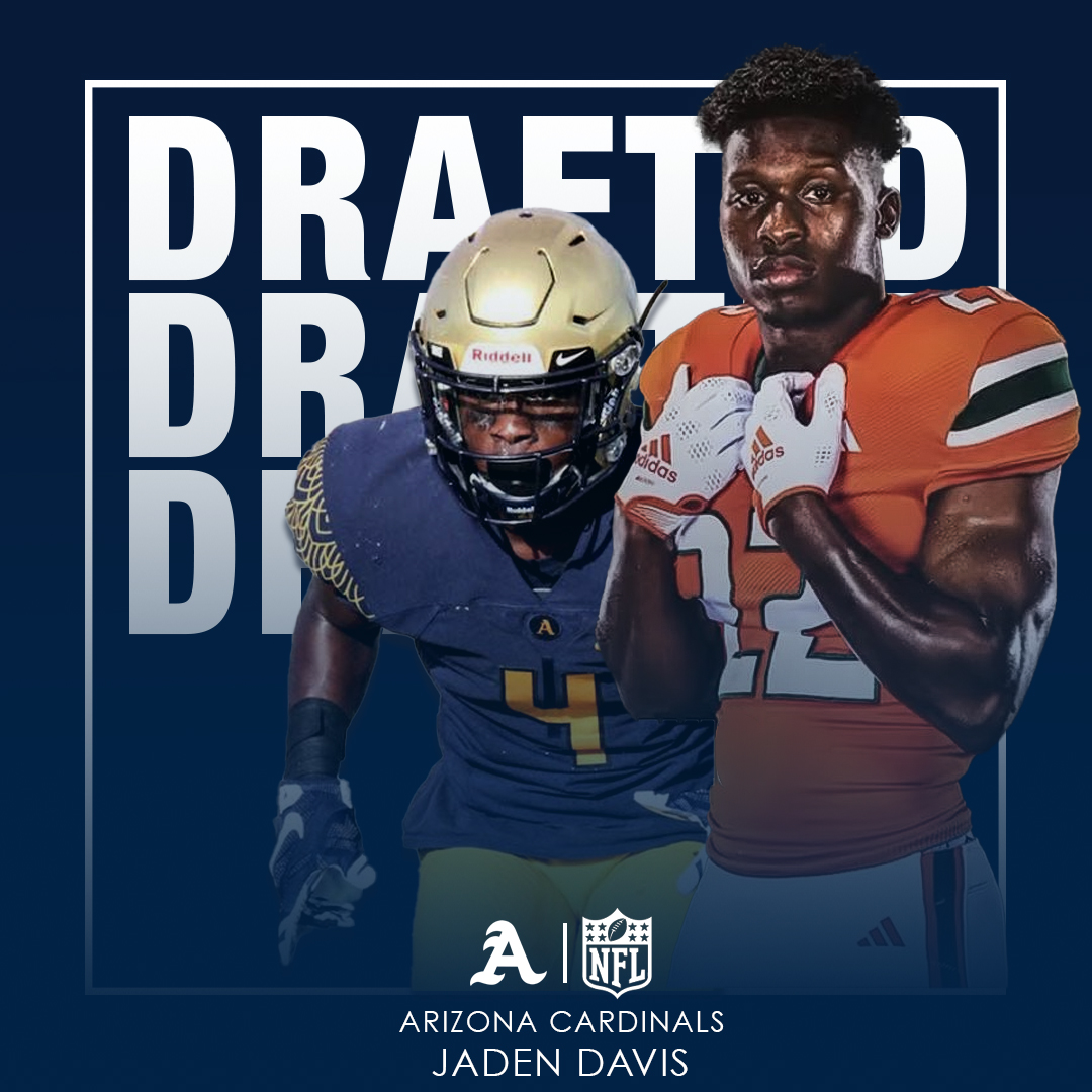 'With the 226th pick in the 2024 NFL Draft, the Arizona Cardinals select Miami Hurricane Jaden Davis' @NFLDraft @STA_Football @CoachHarriott