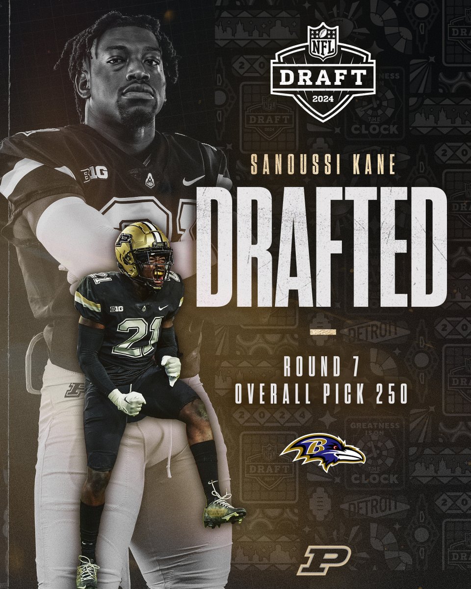 The @Ravens know a good defender when they see one. @SanoussiKane1 ➡️ Pro Boiler!