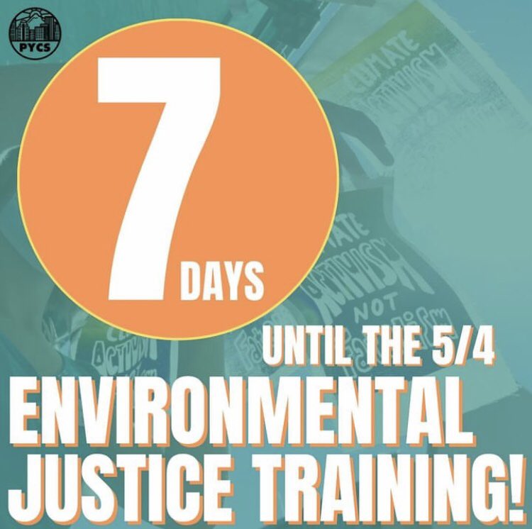 @AFTOregon @pdxteachers 7 days until the 5/4 environmental justice training!