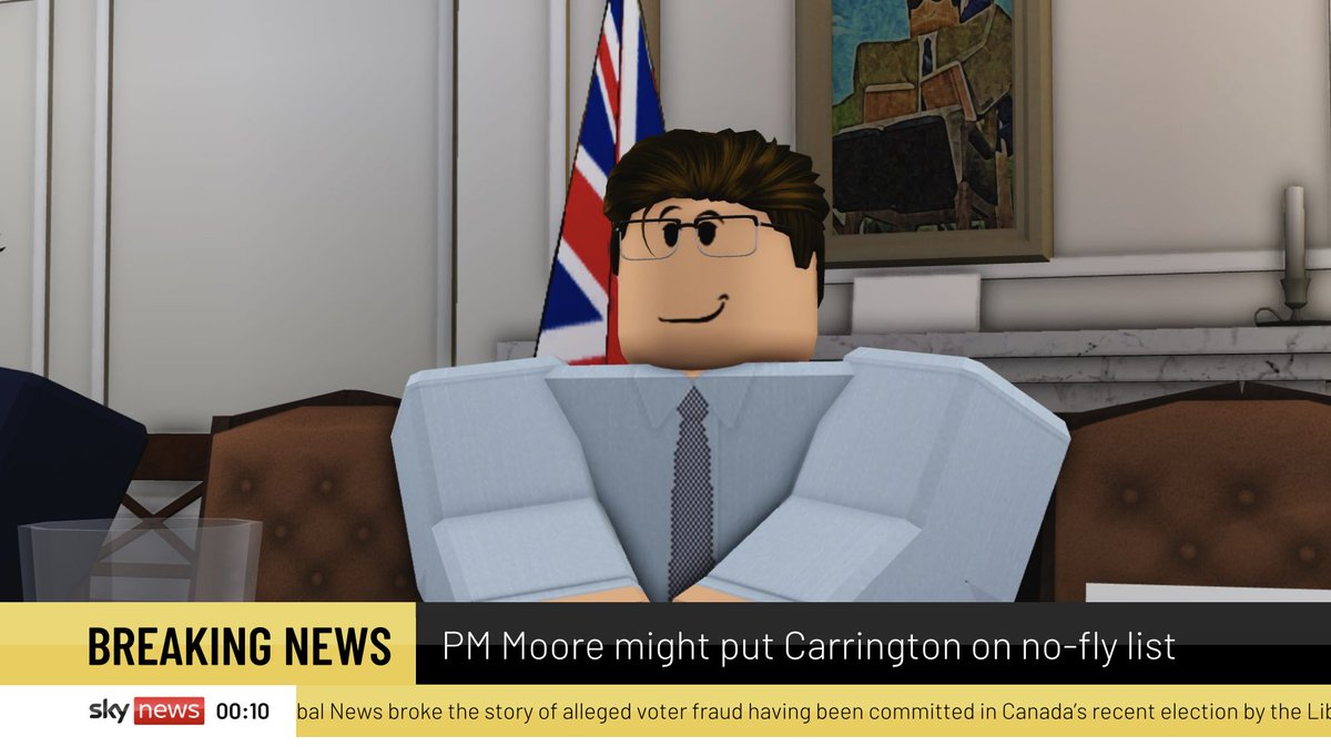 BREAKING: In an emergency briefing at midnight with advisors, PM Moore is reportedly considering putting Veronica Carrington on a no fly list until allegations of voter fraud in Canada are confirmed.