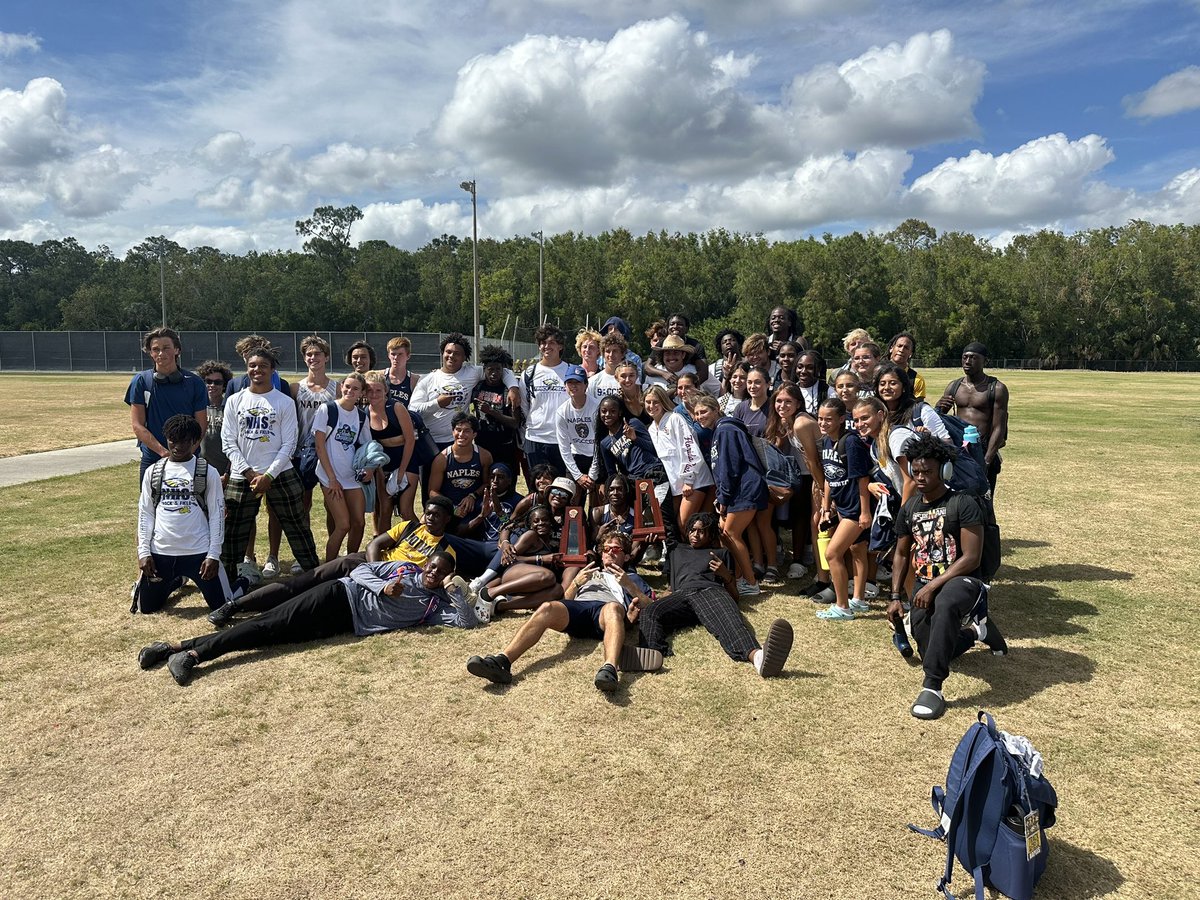 Congratulations to both the Girls' and Boys' track teams for their outstanding performance today! Fantastic effort all around! District Champs✅

<a href="/NaplesEagle57/">Bronze Bruland</a>