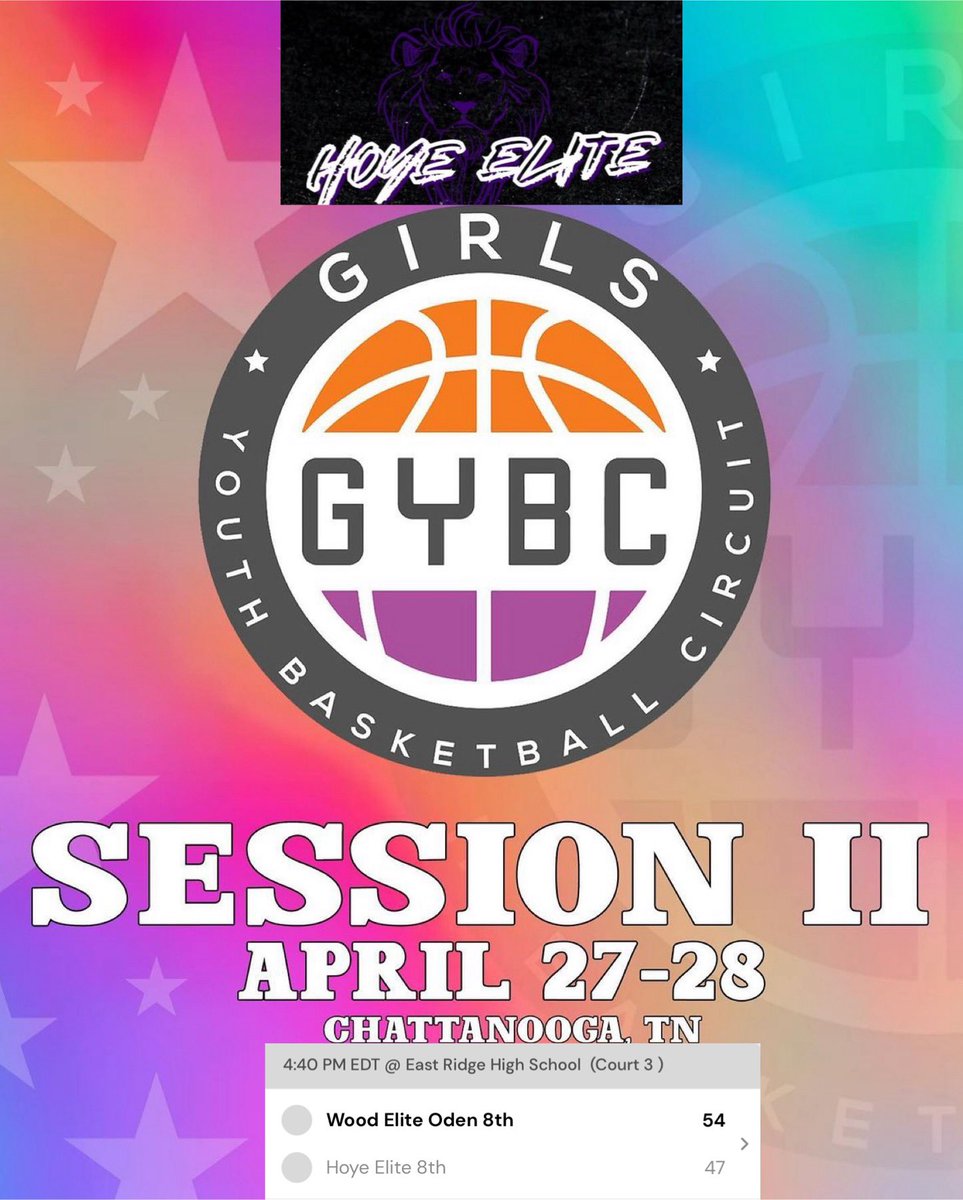 8th grade finished 0-2 on the day.

Looking forward to finishing strong tomorrow. Thank you GYBC Circuit for allowing the girls to be challenged!

#ladyhoye
#ladyballers