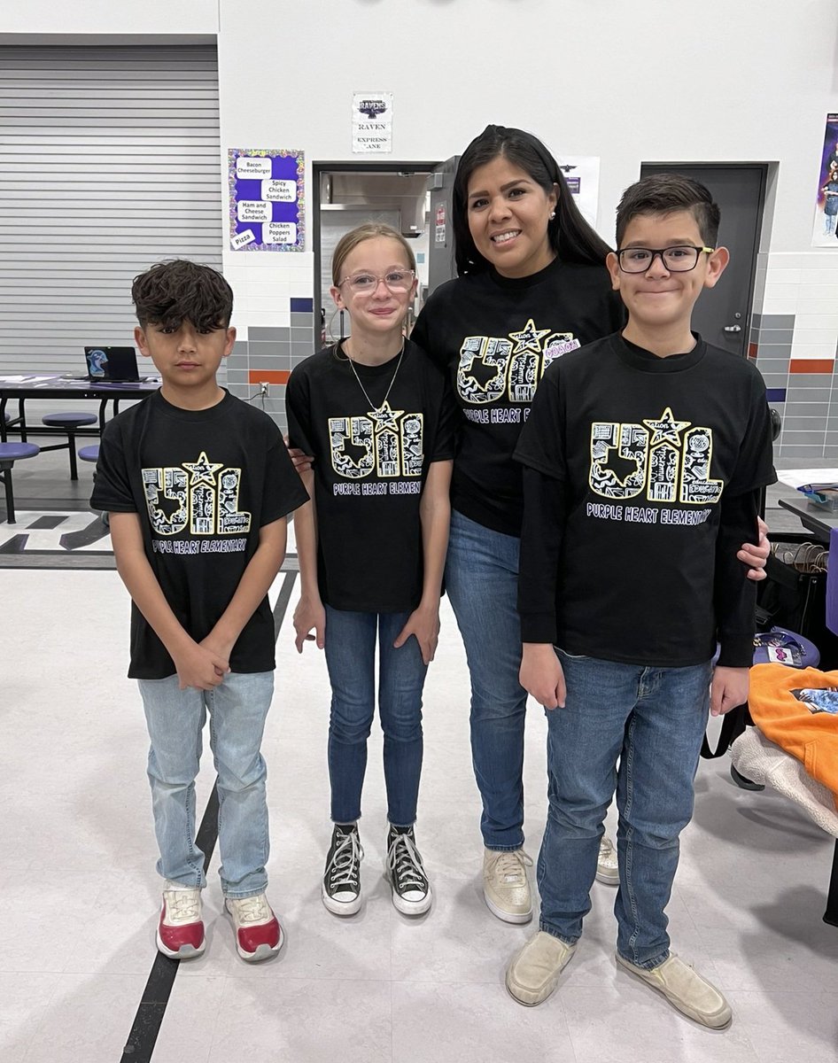 Proud of these amazing Hero mathletes! They worked hard and gave it their all.  #PHEheroes
@PurpleHeart_ES @PCamarillo_PHE