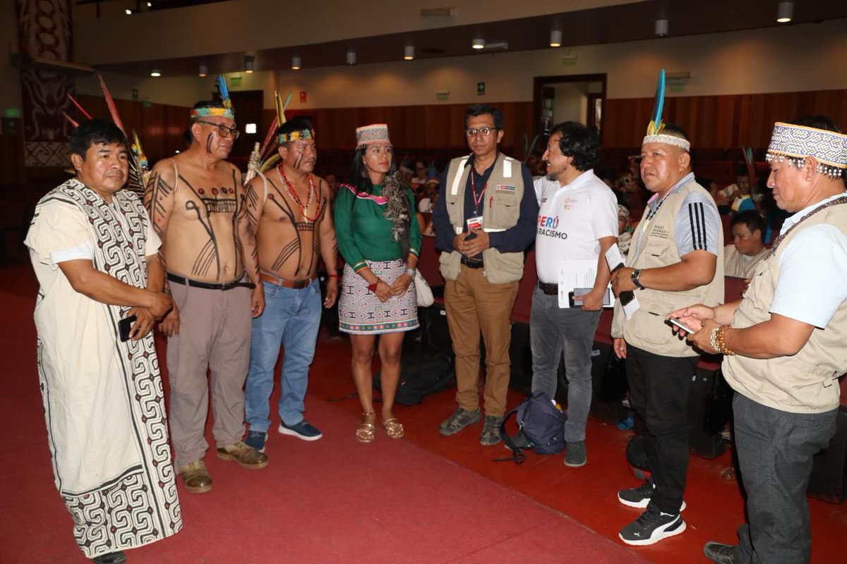 El presidente de @FENAMAD1, Alfredo Vargas Pío, manifestó su compromiso de coordinar más acciones que  revaloren las lenguas indígenas de los pueblos originarios de la región y de la Amazonía.