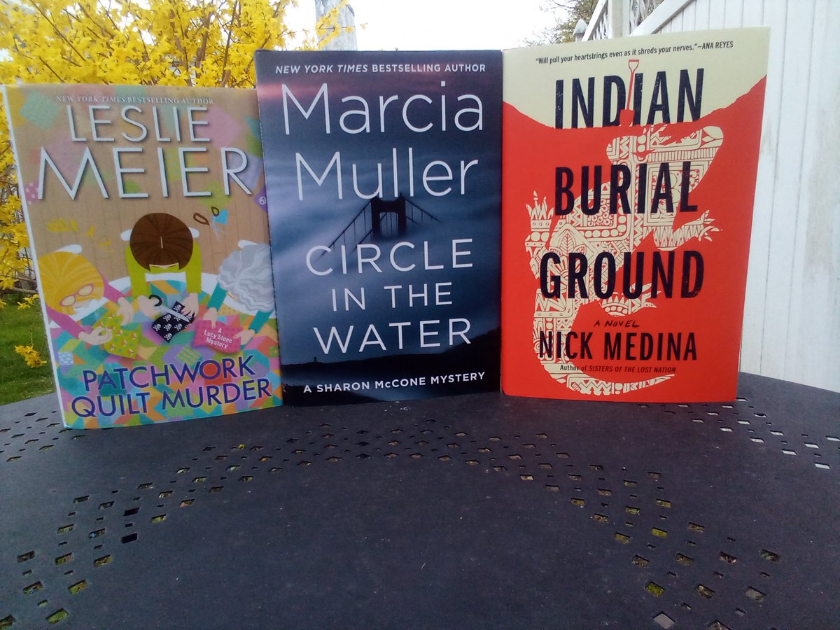 Three anticipated mysteries by three fabulous writers: @lsmeierbooks, @MedinaNick, and Marcia Muller. My inner bookworm is itching to find a quiet corner of the house and curl up with these badass books. #WritingCommunity #writers #readers #mystery #bookboost #writerslift