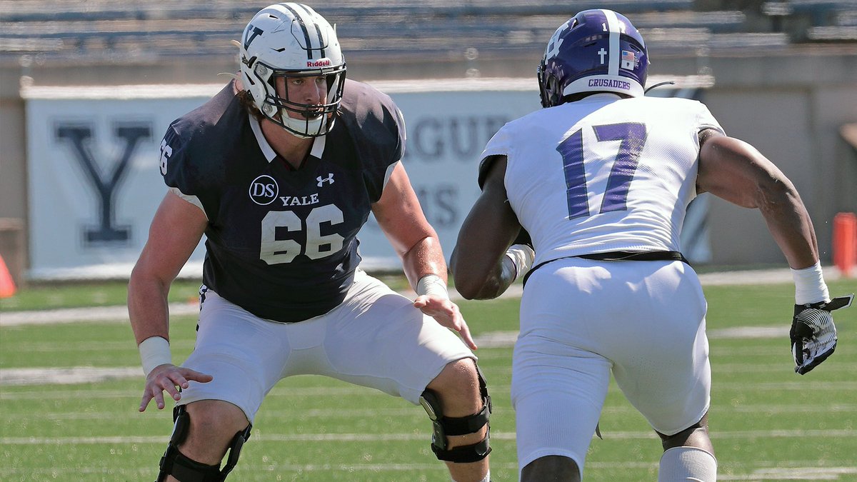 Denver Broncos select Nick Gargiulo (Yale/South Carolina; OL) with the No. 256 overall pick of the 2024 #NFLDraft      FCS Selection Tracker: si.com/college/fcs/ne…