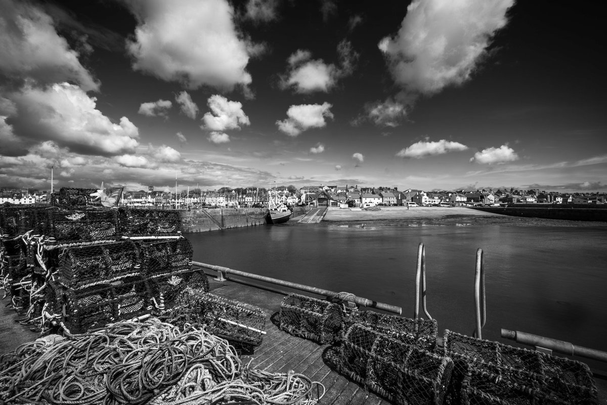Anstruther, Fife #bnw_planet #bnw_magazine #all2epic #shotsofresh #explore_bnw #everything_bnw #rebel_bnw #rebel_scapes #bwphotography #bnwphoto #bnw_raw #bwgrammer #Fife #Anstruther