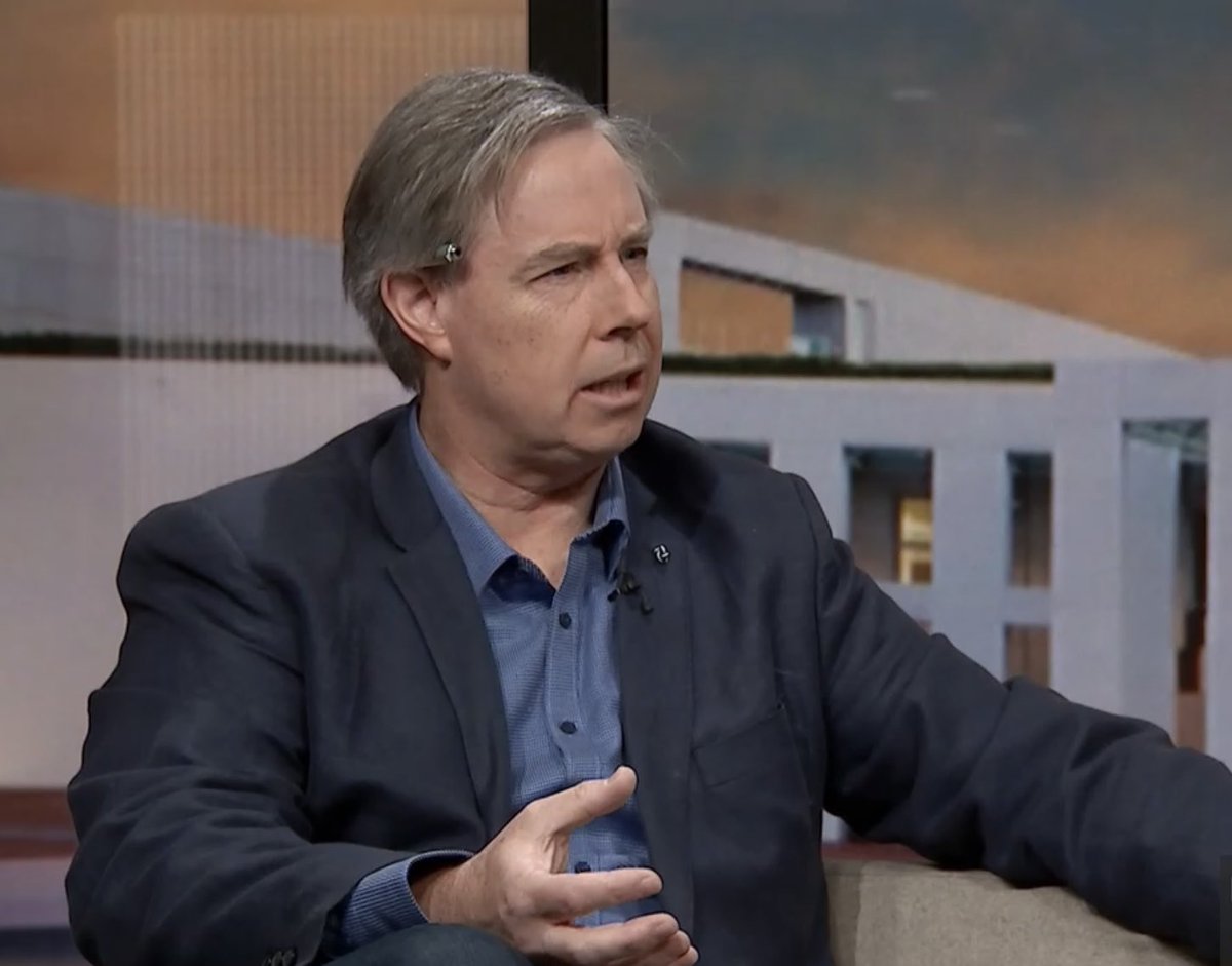 Nothing says old school journo like a pen behind the ear. Strong game, Shane Wright #insiders