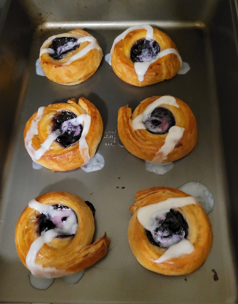 Blueberry Danish