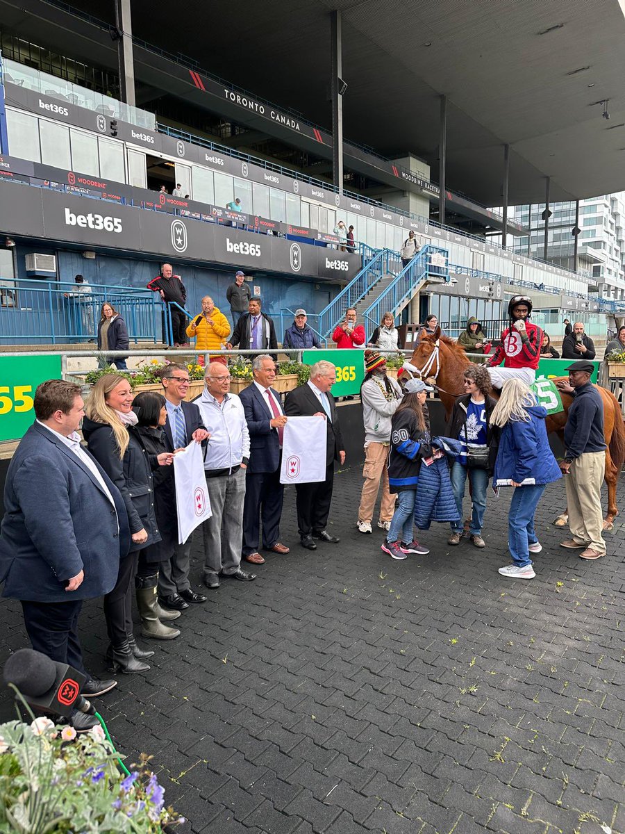 Today I attended the ceremony of the grand re-opening of Woodbine Racetrack's 2024 Thoroughbred racing season and Woodbine Cares Community Garden. Thank you to all volunteers who work tirelessly to help feed those in need with this 20,000 square feet community garden.