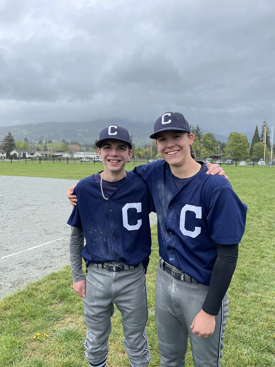 🚨Make it Back to Back No No’s! Bantam AAA’s Ben Hall and Liam Rogers combine for the No Hit W in Cowichan. Hall with 44 pitches and Rogers with 18 in 5 inning mercy. Off to Victoria in the morning!