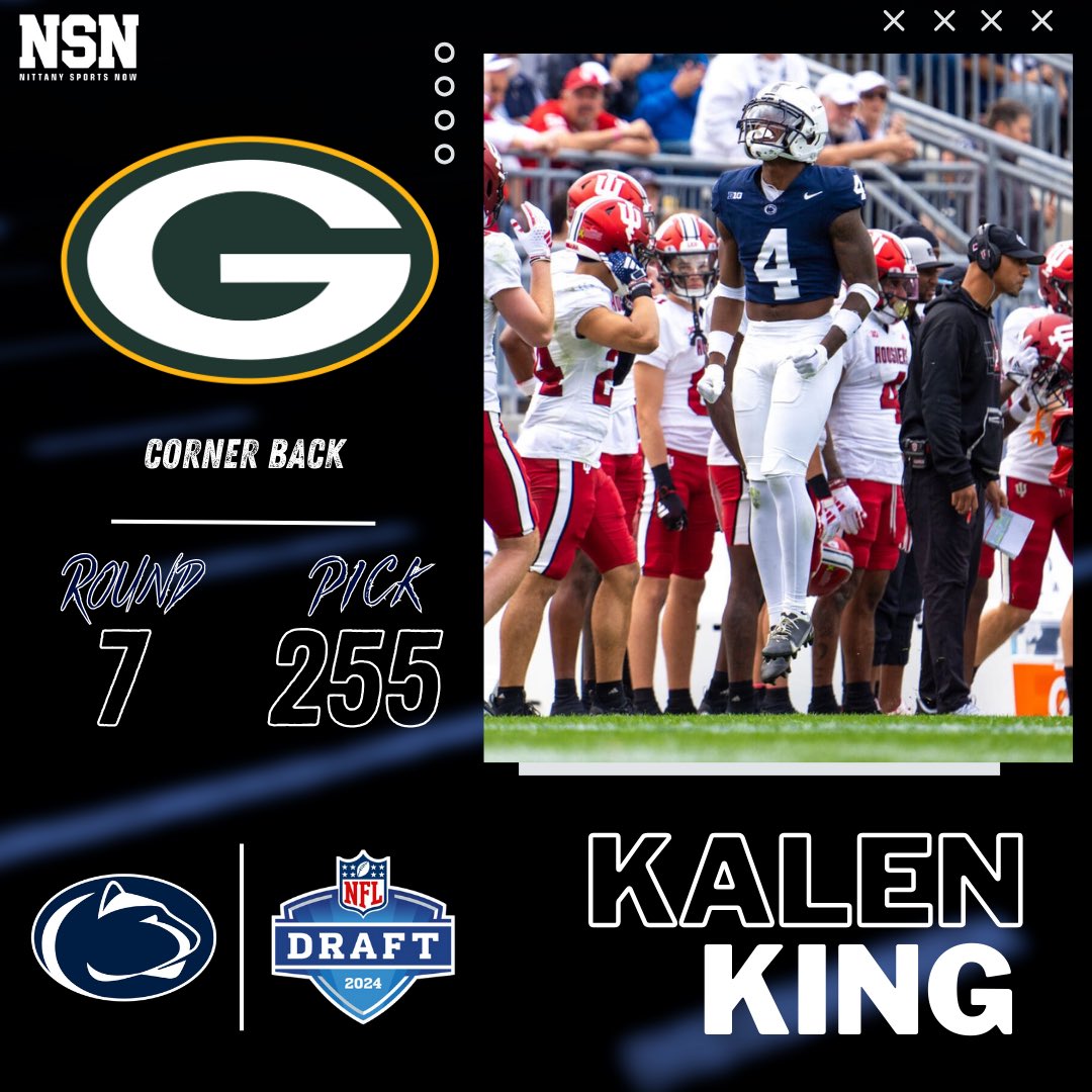 Kalen King leaves one of college football’s most legendary programs to join one of the NFL’s most historic franchise. nittanysportsnow.com/2024/04/kalen-…