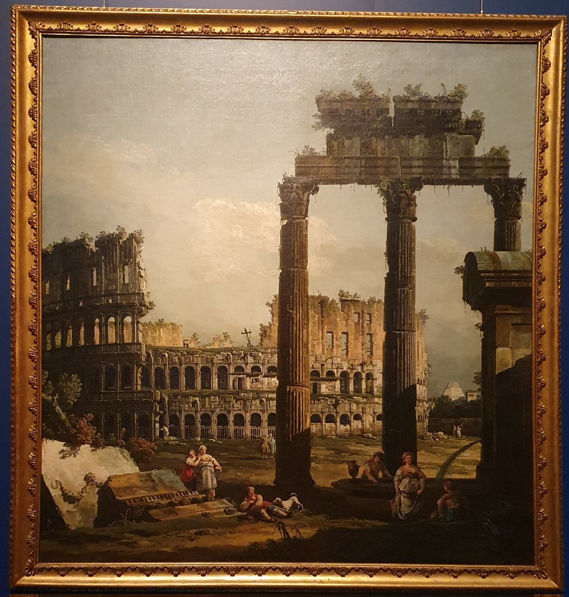 Bernardo Bellotto
'Capriccio con il Colosseo'
1740 ca