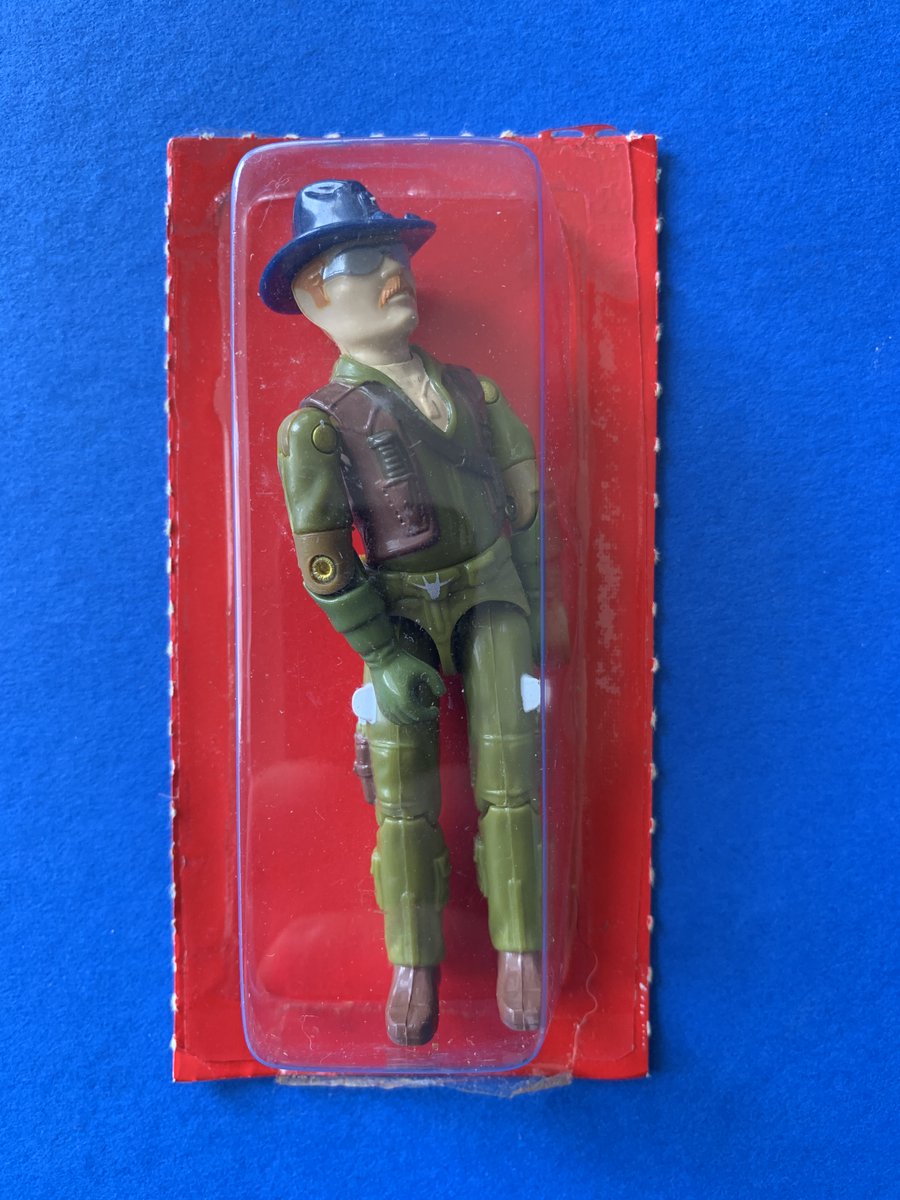Here are some sealed, red bubbled, vehicle driver figures from our GIJOE collection!

💥1983 Wild Bill!