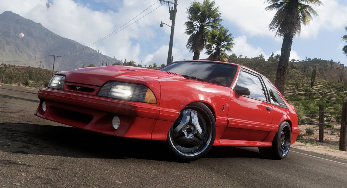 The foxbody cobra r with the Cervini's kit and 3-spoke wheels goes so hard on this game😌