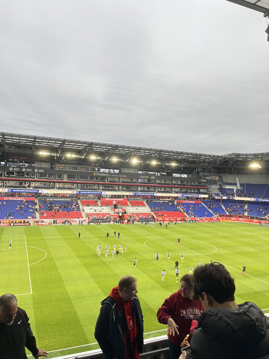 They ran out of bucket hats but we still here #RBNY