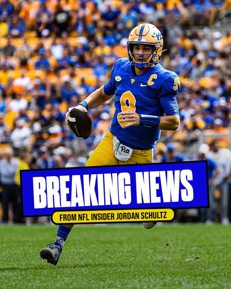 Source: Pitt QB Kedon Slovis to the #Colts