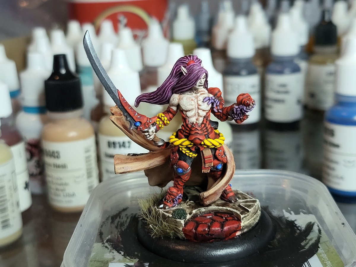 Raethas's tweet image. Tyrus the spider @privateerpress