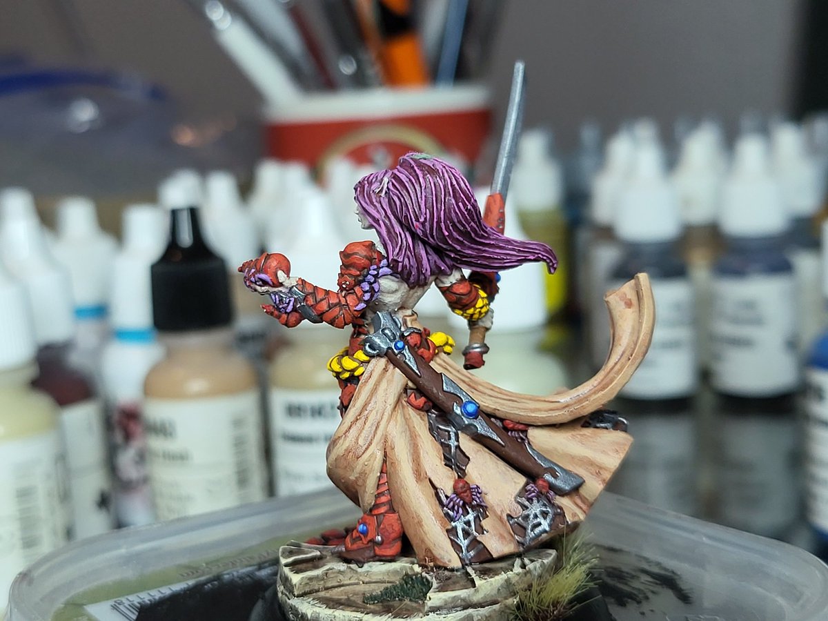 Raethas's tweet image. Tyrus the spider @privateerpress