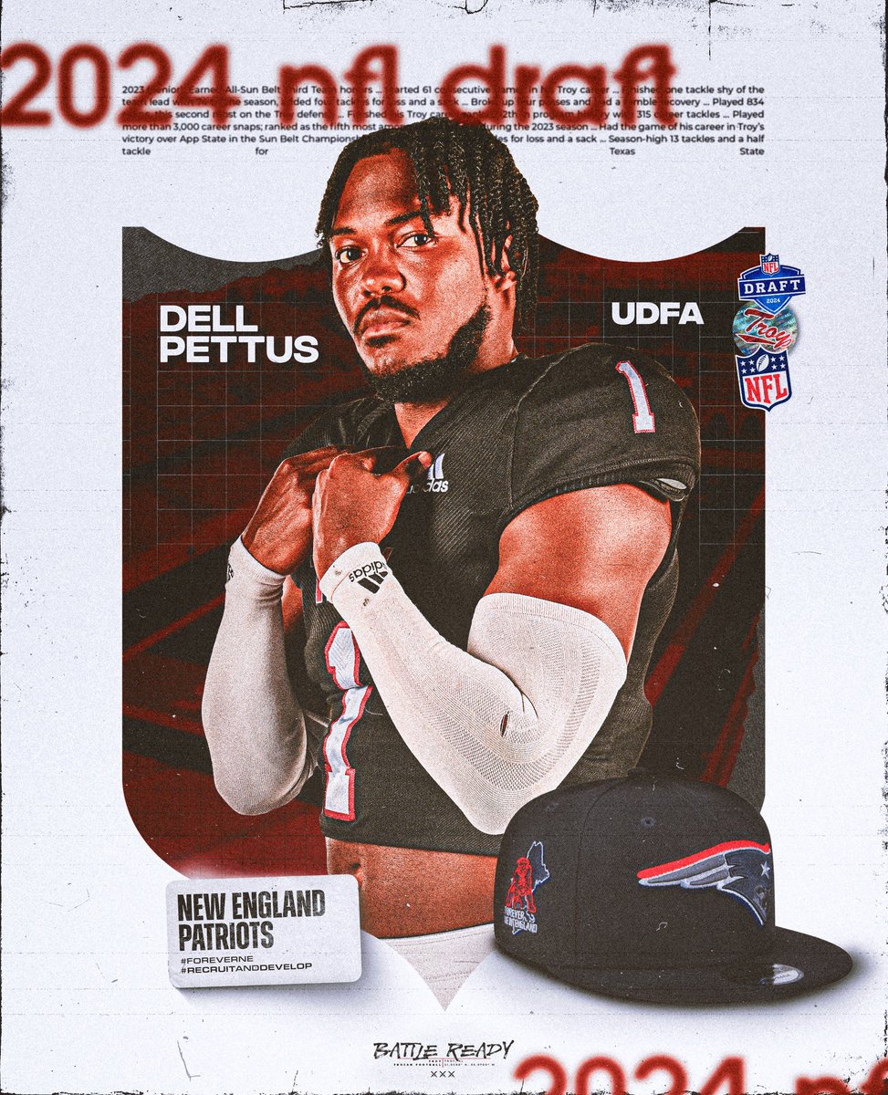 Congrats to our guy Dell Pettus … @Patriots bound on a free agent deal 🤘