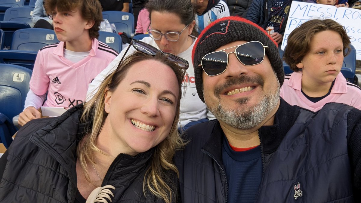 At Gillette stadium for THE soccer game #nerevs