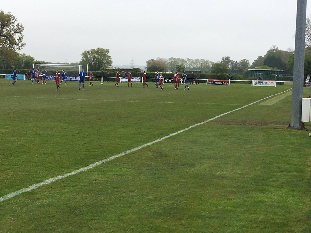 Congratulations to @ThetfordTownFC winning their play-off semi final today against Mulbarton Wanderers. Great to see the travelling support of the faithful TTFC fans.