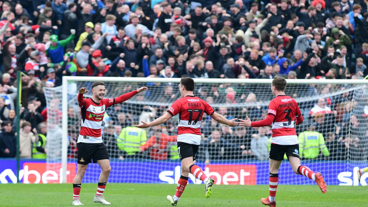 HIGHLIGHTS | Watch the best bits of another memorable afternoon for Rovers - one in which we secured our play-off place 🎥 ⬇️ doncasterroversfc.co.uk/news/2024/apri… 🔴 #drfc ⚪️