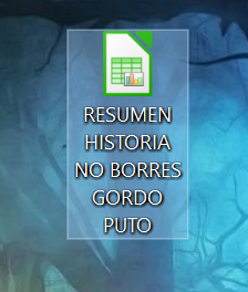 el nombre q le tengo q poner a los archivos para que mi hermano no los borre