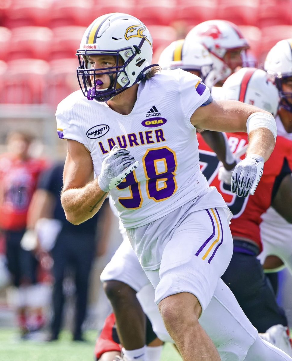 Congratulations to 🇨🇦 DE Luke Brubacher who has been invited to the NewYork Jets rookie mini camp. #NewYork #Jets #AFC #JetUp #NFL