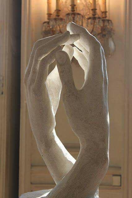 Auguste Rodin 'La Cattedrale', 1908. “It is an absolute human certainty that no one can know his own beauty or perceive a sense of his own worth until it has been reflected back to him in the mirror of another loving, caring human being.” ― John Joseph Powell