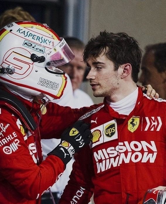 did someone say Charles Leclerc's jaw line???