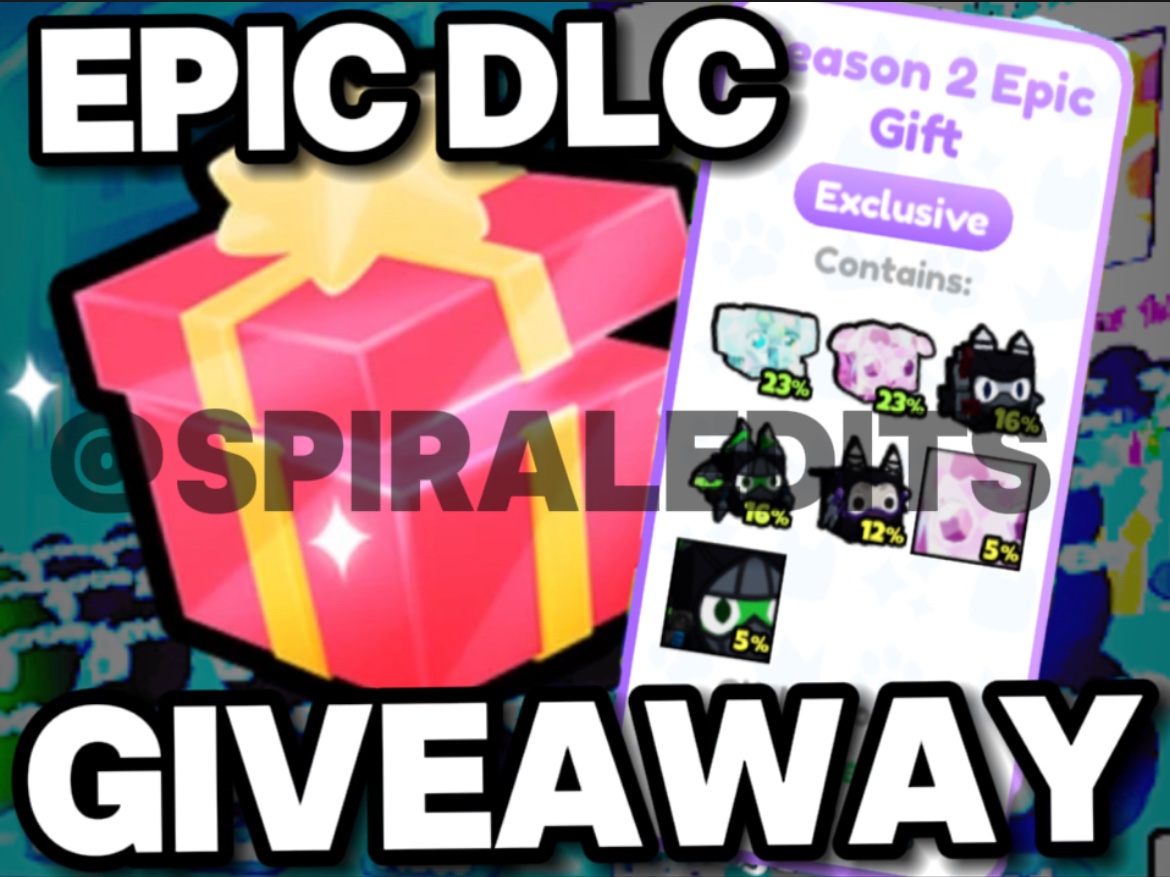 🎁 Epic DLC Giveaway 🎁 Requirements- • Follow @YTStefo + @SpiralEdits • Like • Retweet • Tag 2 Friends 🏷️ Picking Winner in 64 Hours! ⏰