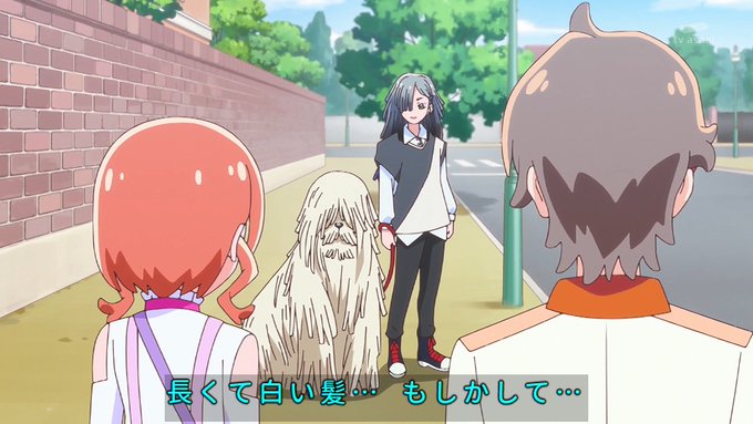 飼い主さんが可愛い #nitiasa #precure 