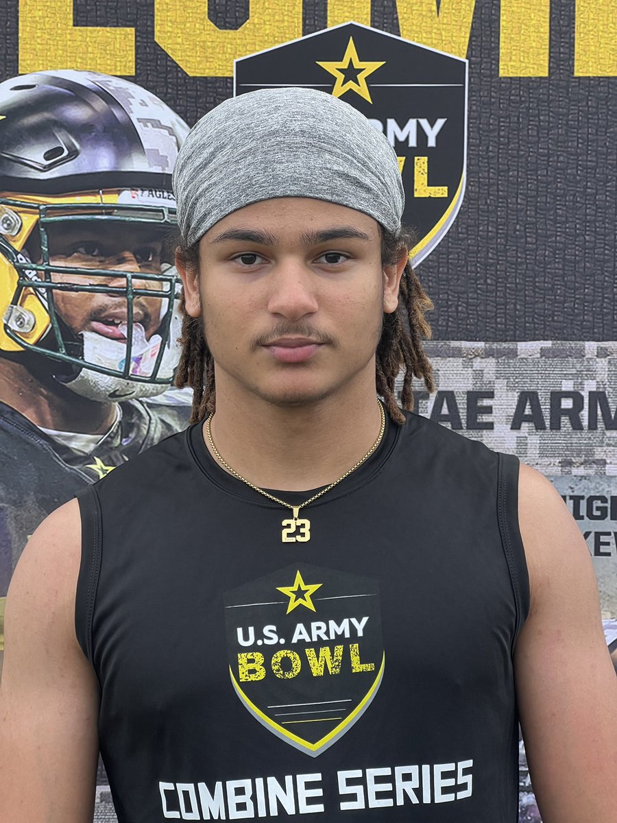 Had a great time competing at the @USArmyBowl @SDSports combine in Va Beach today. This was my first event since recovering from my Achilles injury and I feel great. Official highlights and times coming soon. @CoachTylerFunk @E_clazz