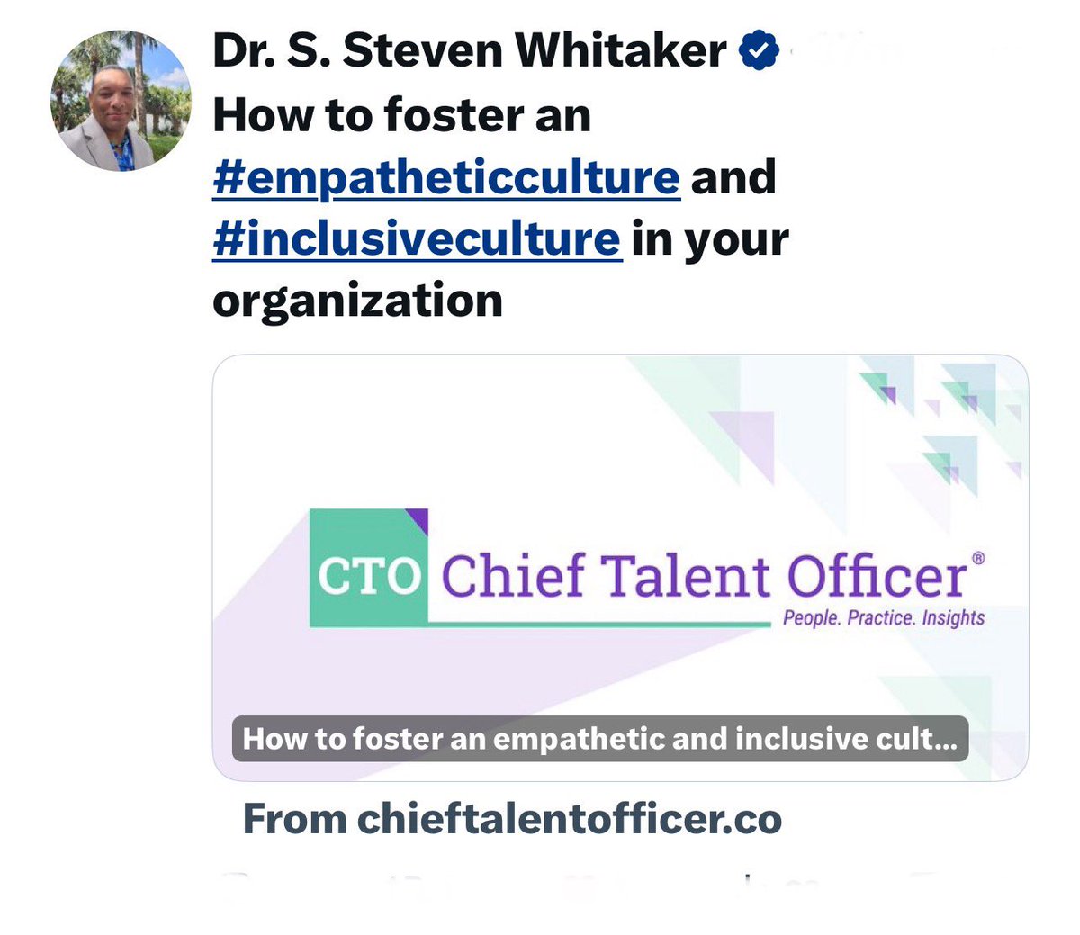 Some companies brag about their #EmpathicCulture, #InclusiveCulture, or other admirable culture that “don’t walk the #CultureTalk.” Prioritize building an ethical #CognitiveCulture within which people are nurtured to safely #think toward their better-to-#BestEffortThinking (BET).