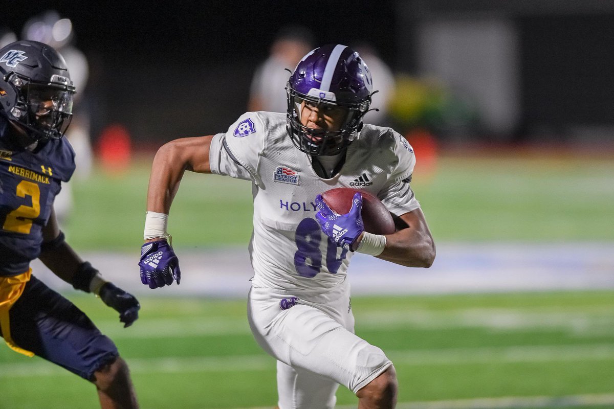 Jalen Coker (Holy Cross; WR) is reportedly signing with the Carolina Panthers as an UDFA