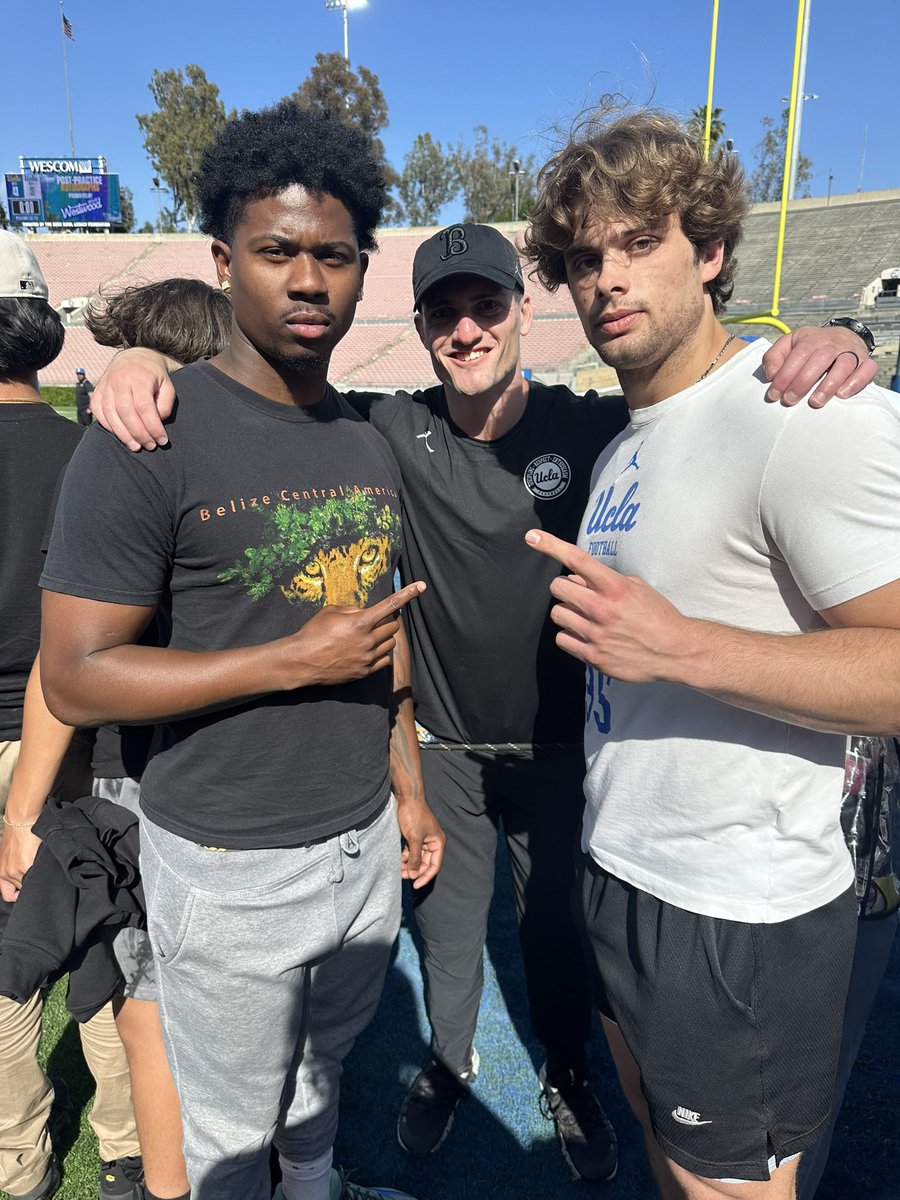 Had a great time at spring game @anthony_goliver @ucla @Jordangarciaa17 @ant_arguello