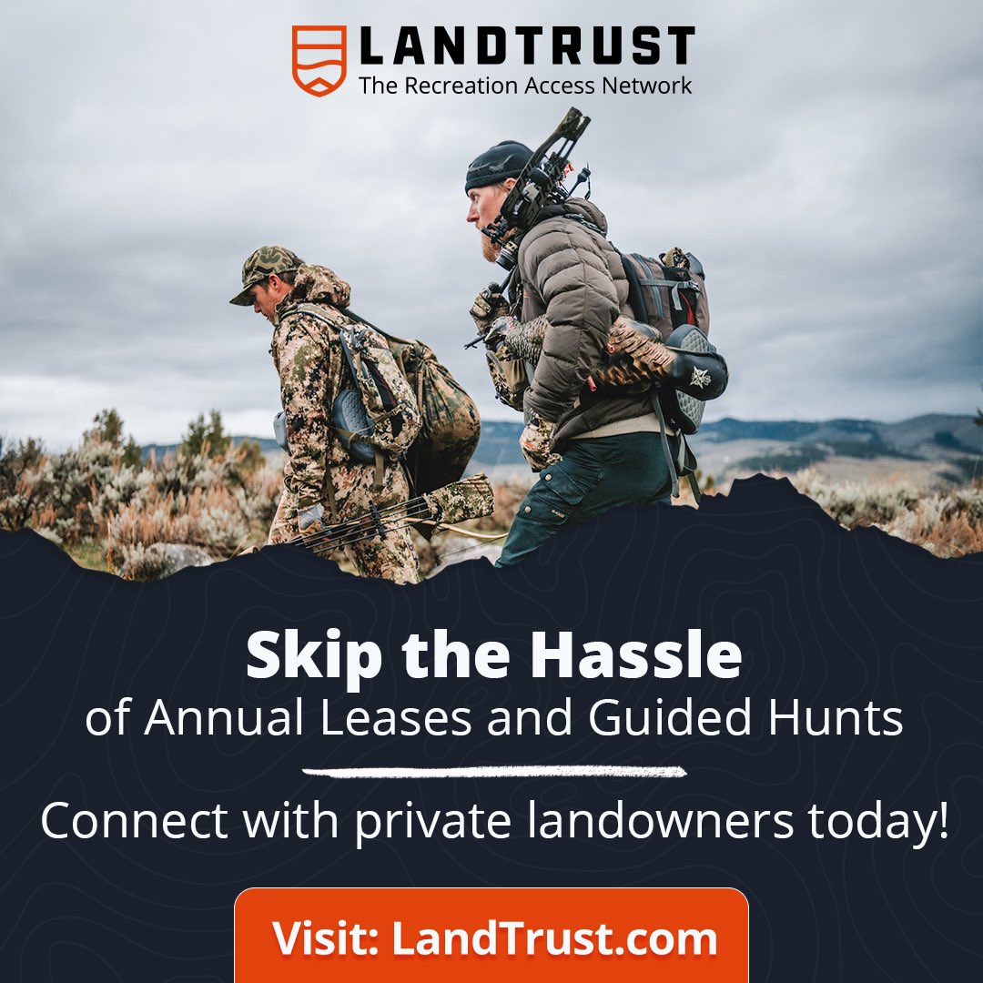 Wow. When you visit Landtrust website here bit.ly/3Jtc9cO, you’ll find thousands of properties to hunt, fish, RV, camp or tour their farms. You no longer have to worry about expensive leases and get to do the experience on your own. Book here bit.ly/3Jtc9cO 🫡