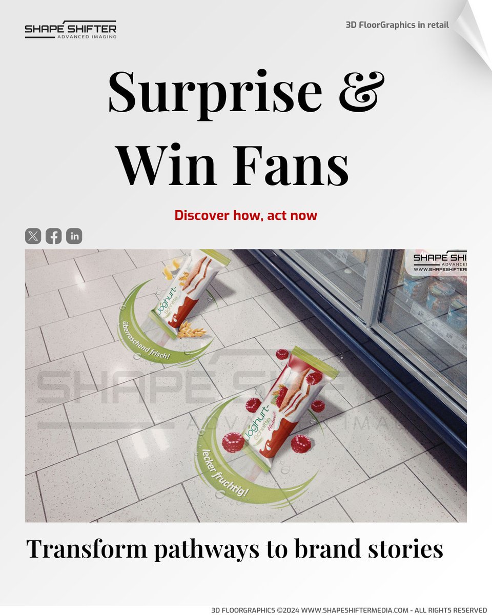 ssm.li Surprise & Win Fans Transform pathways to brand stories Discover how, act now #retail #pos #pointofsale #retailmedia #retailers #printingmiddleeast #printing #sustainabledevelopment #canon #tonercartridges #printingsolutions