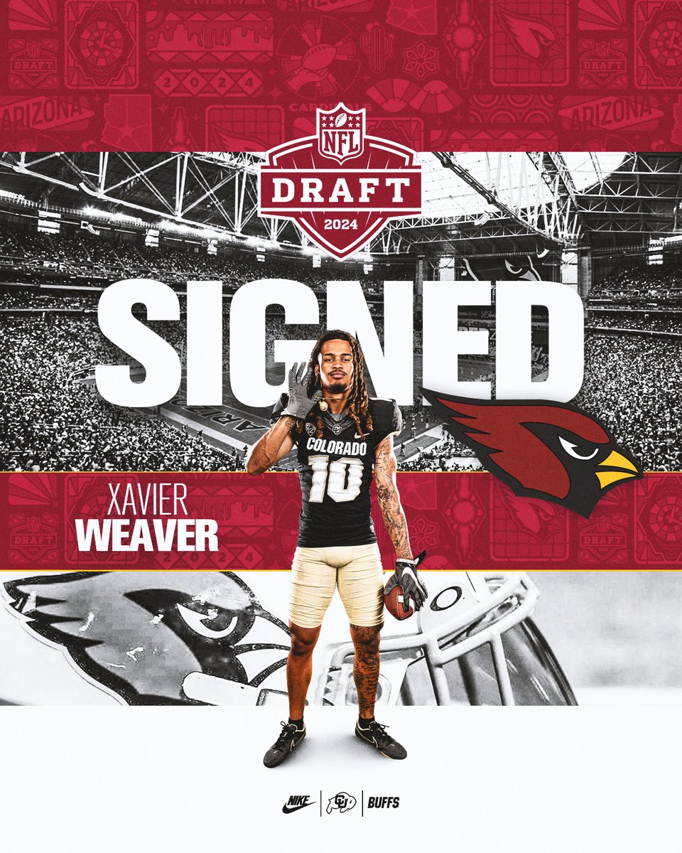 SIGNED ✍️ @thtkidzayy ➡️ @AZCardinals